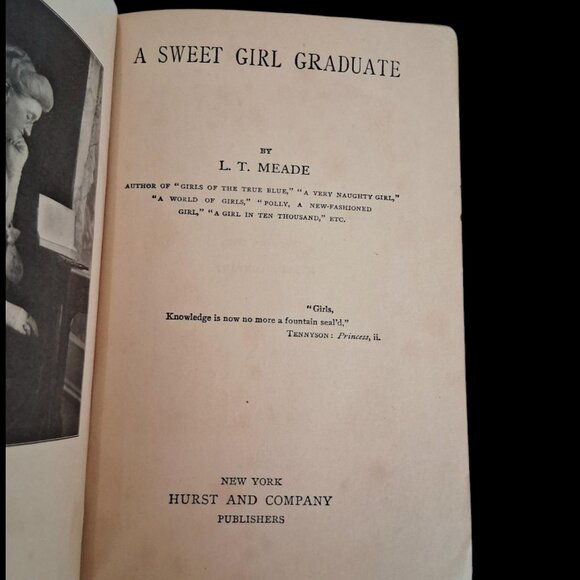 1910 RARE A Sweet Girl Graduates by L.T. Meade - Picture 5 of 12